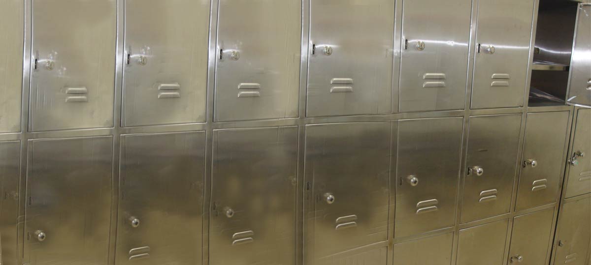 stainless steel office lockers