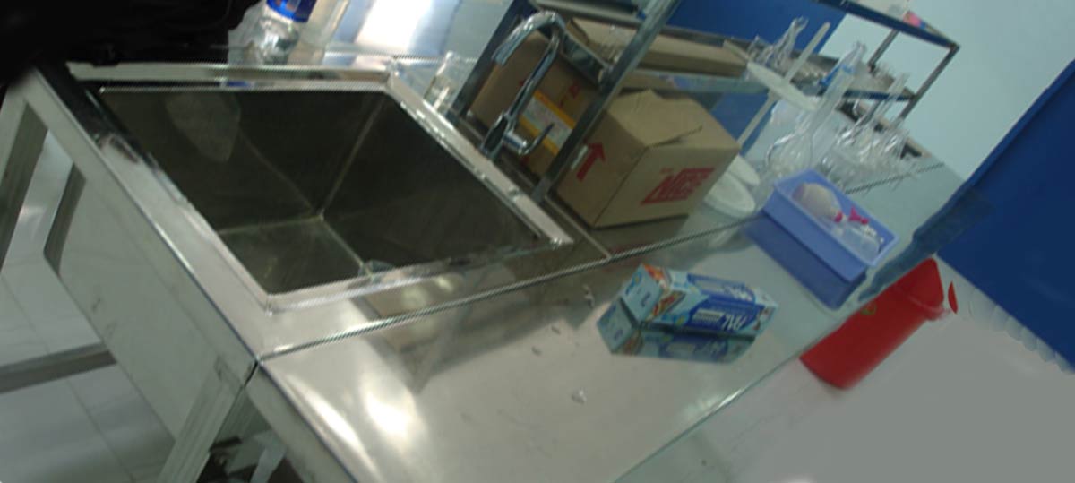 stainless steel wash basin